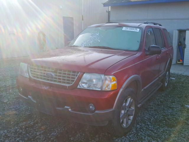 1FMZU64KX3UB08922 - 2003 FORD EXPLORER E BURGUNDY photo 2