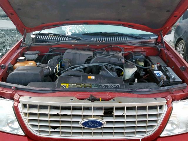 1FMZU64KX3UB08922 - 2003 FORD EXPLORER E BURGUNDY photo 7