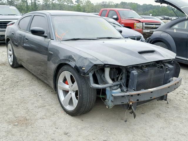 2B3KA73W19H590587 - 2009 DODGE CHARGER SR BLACK photo 1