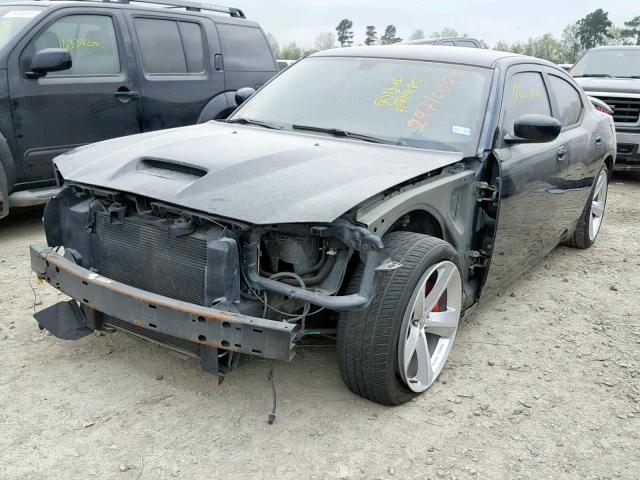 2B3KA73W19H590587 - 2009 DODGE CHARGER SR BLACK photo 2