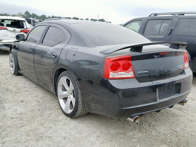 2B3KA73W19H590587 - 2009 DODGE CHARGER SR BLACK photo 3