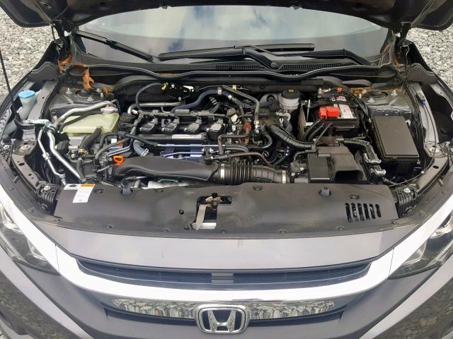 JHMFC1F7XJX031310 - 2018 HONDA CIVIC EXL GRAY photo 7