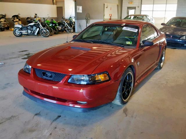 1FAFP42X2XF171577 - 1999 FORD MUSTANG GT RED photo 2