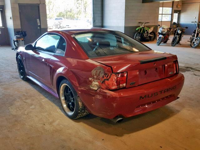 1FAFP42X2XF171577 - 1999 FORD MUSTANG GT RED photo 3
