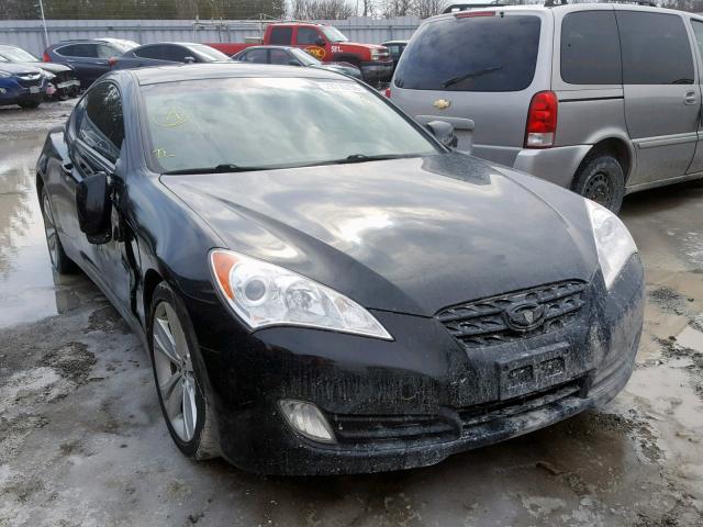 KMHHT6KD5AU039217 - 2010 HYUNDAI GENESIS CO BLACK photo 1