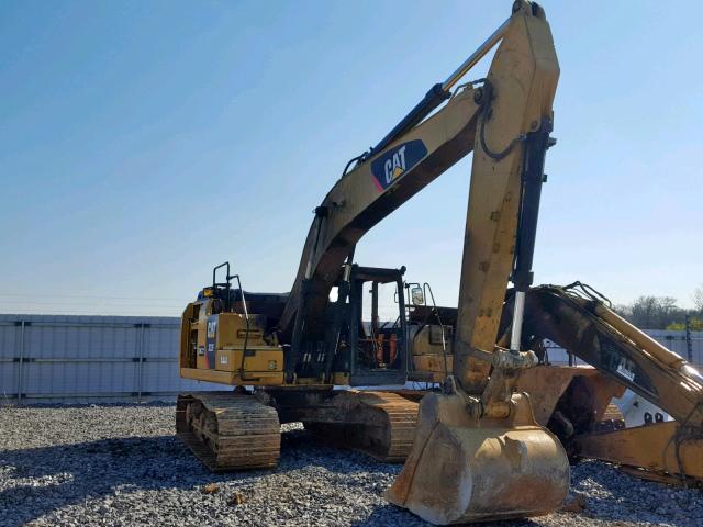 CAT0323FLXCF00617 - 2015 CATERPILLAR EXCAVATOR YELLOW photo 1