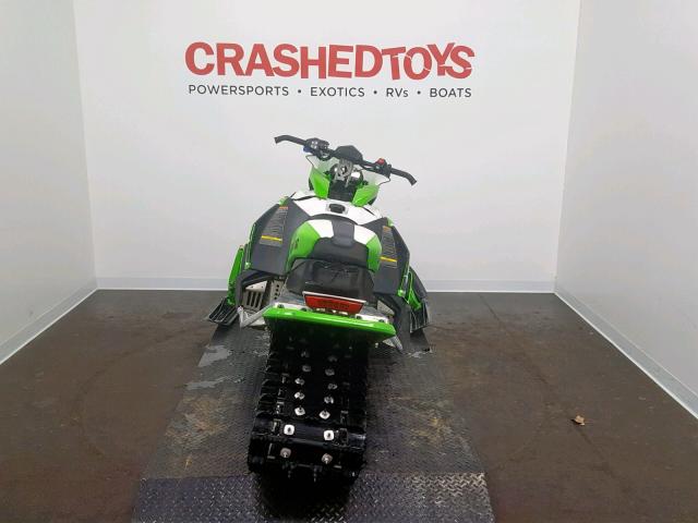 4UF14SNW0ET121546 - 2014 ARCTIC CAT ZR GREEN photo 4