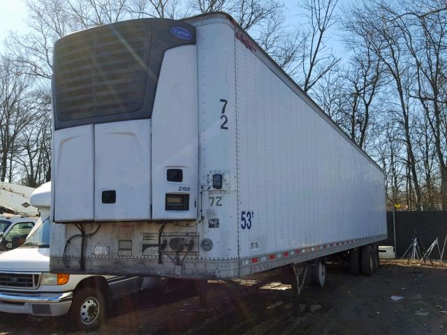 1GRAA06289B703248 - 2009 GREAT DANE TRAILER 53 REEFER WHITE photo 2