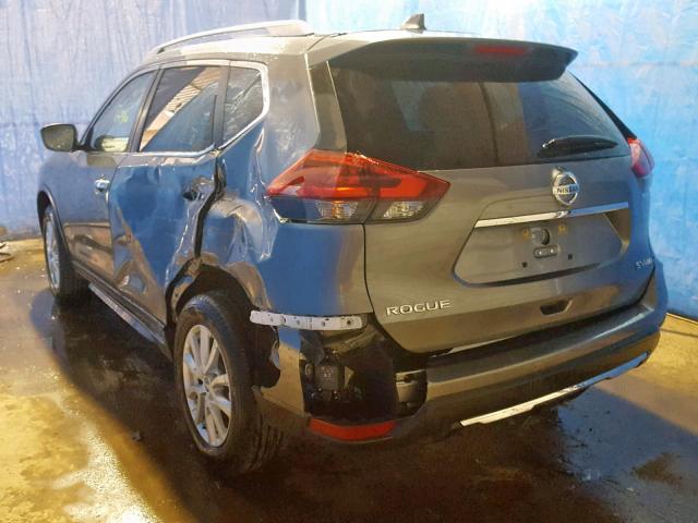 KNMAT2MV3JP591785 - 2018 NISSAN ROGUE GRAY photo 3