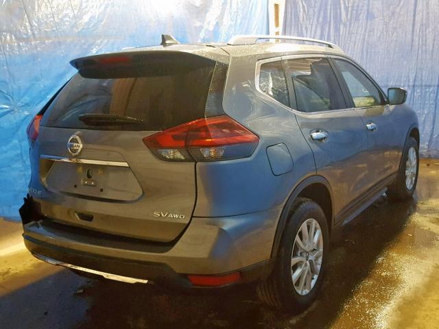 KNMAT2MV3JP591785 - 2018 NISSAN ROGUE GRAY photo 4