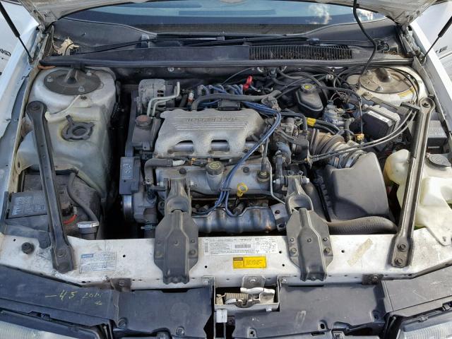 1G2WJ52M2TF234683 - 1996 PONTIAC GRAND PRIX WHITE photo 7