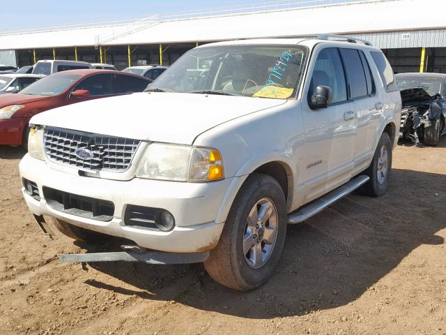 1FMZU75K54ZB04706 - 2004 FORD EXPLORER L WHITE photo 2