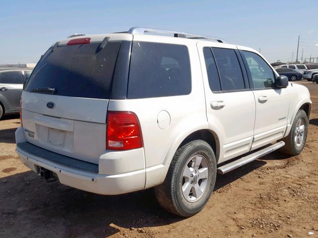 1FMZU75K54ZB04706 - 2004 FORD EXPLORER L WHITE photo 4