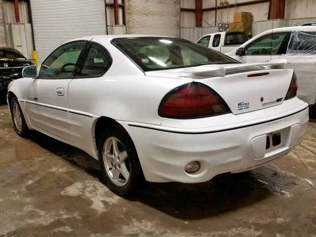 1G2NW12E2YM870120 - 2000 PONTIAC GRAND AM G WHITE photo 3