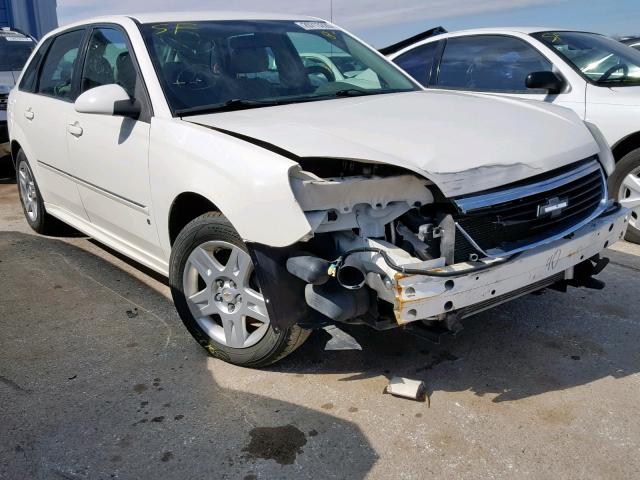 1G1ZT61856F215376 - 2006 CHEVROLET MALIBU MAX WHITE photo 1