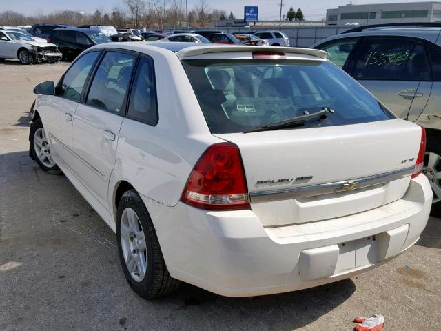 1G1ZT61856F215376 - 2006 CHEVROLET MALIBU MAX WHITE photo 3