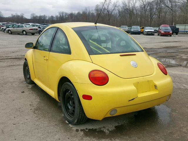 3VWBK31C75M409773 - 2005 VOLKSWAGEN NEW BEETLE Sarı foto 3