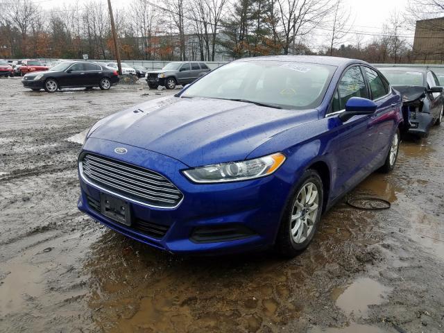 3FA6P0G74GR321774 - 2016 FORD FUSION S  photo 2