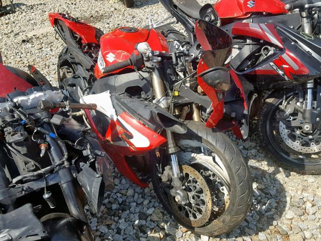 JS1GN7DA172110625 - 2007 SUZUKI GSX-R600 RED photo 1