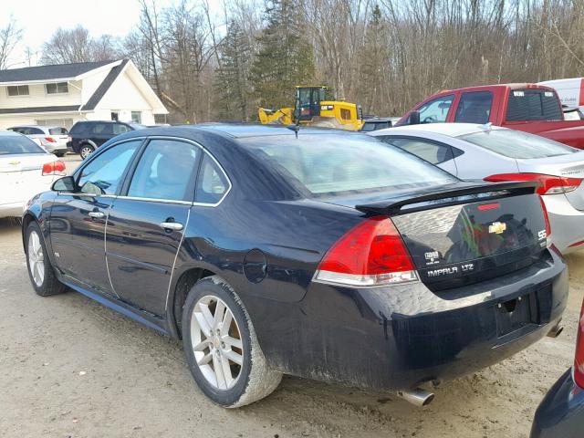 2G1WC5E39G1134398 - 2016 CHEVROLET IMPALA LIM BLACK photo 3