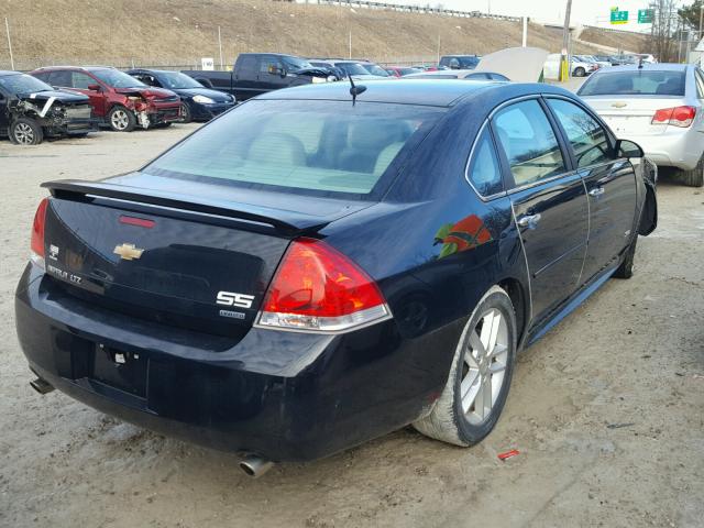 2G1WC5E39G1134398 - 2016 CHEVROLET IMPALA LIM BLACK photo 4