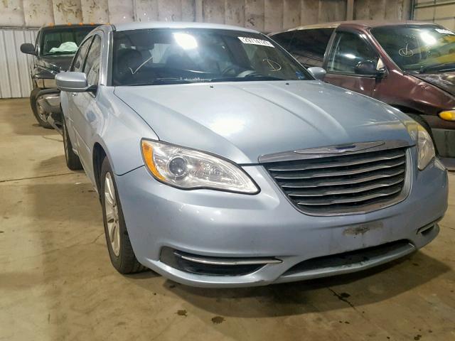 1C3CCBBBXCN239372 - 2012 CHRYSLER 200 TOURIN BLUE photo 1