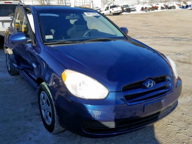 KMHCM3AC5AU161803 - 2010 HYUNDAI ACCENT BLU BLUE photo 1