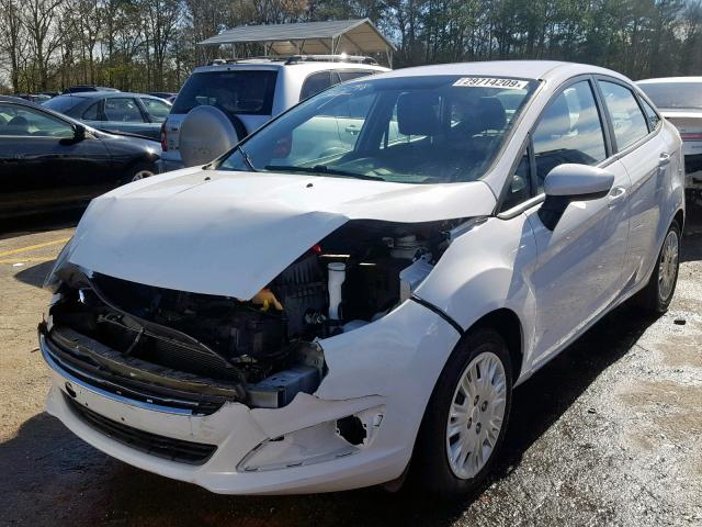 3FADP4AJ4FM104448 - 2015 FORD FIESTA S WHITE photo 2