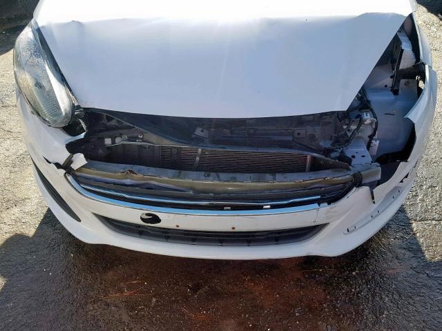 3FADP4AJ4FM104448 - 2015 FORD FIESTA S WHITE photo 9