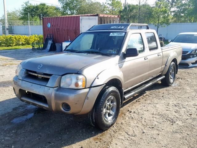 1N6ED29X43C441328 - 2003 NISSAN FRONTIER C WHITE photo 2