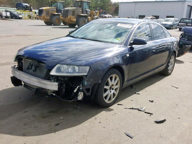 WAUDG74F95N116258 - 2005 AUDI A6 3.2 QUA BLUE photo 2