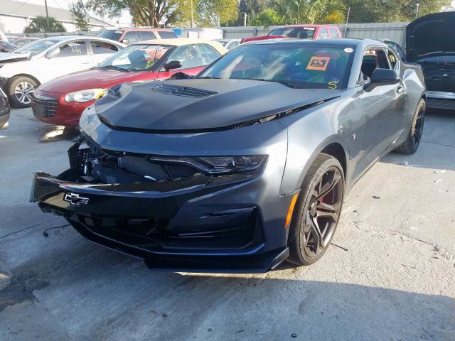 1G1FE1R71K0116613 - 2019 CHEVROLET CAMARO SS  photo 2