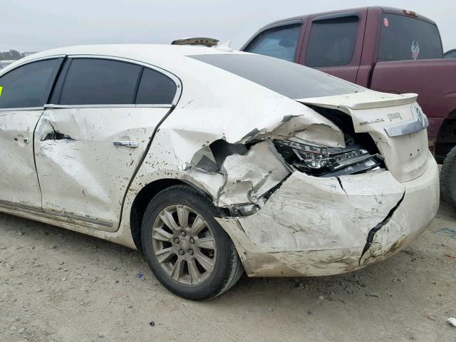 1G4GA5ER3DF137903 - 2013 BUICK LACROSSE WHITE photo 9