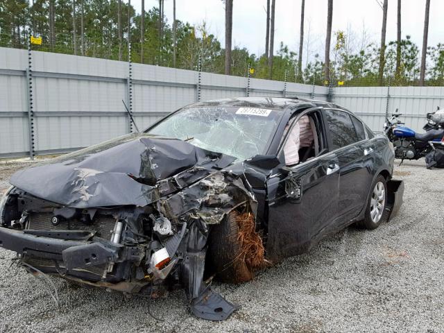 1HGCP36868A021109 - 2008 HONDA ACCORD EXL BLACK photo 2