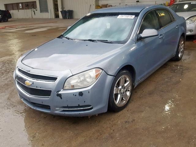 1G1ZH57B294150114 - 2009 CHEVROLET MALIBU 1LT ნაცრისფერი ფოტო 2