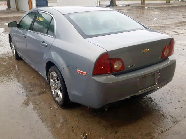 1G1ZH57B294150114 - 2009 CHEVROLET MALIBU 1LT ნაცრისფერი ფოტო 3