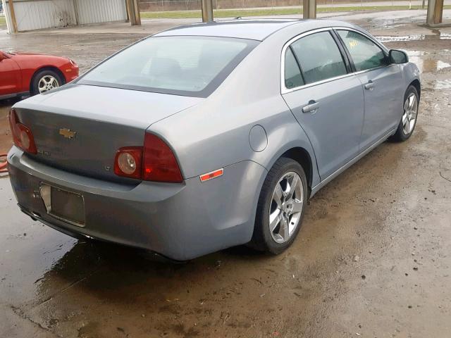 1G1ZH57B294150114 - 2009 CHEVROLET MALIBU 1LT ნაცრისფერი ფოტო 4
