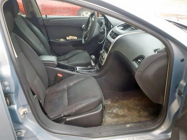 1G1ZH57B294150114 - 2009 CHEVROLET MALIBU 1LT ნაცრისფერი ფოტო 5