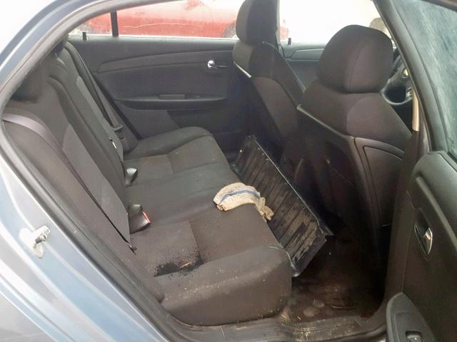 1G1ZH57B294150114 - 2009 CHEVROLET MALIBU 1LT ნაცრისფერი ფოტო 6