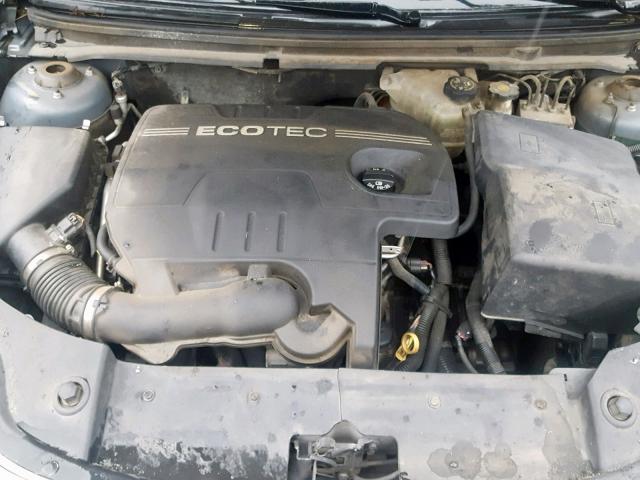 1G1ZH57B294150114 - 2009 CHEVROLET MALIBU 1LT ნაცრისფერი ფოტო 7