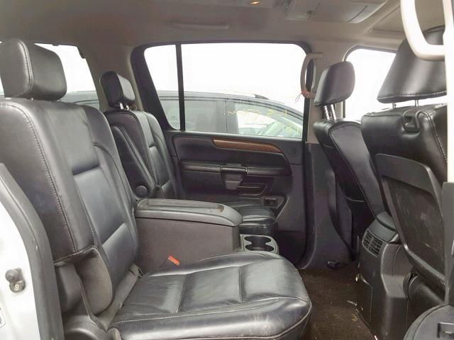 5N1BA08C98N616407 - 2008 NISSAN ARMADA SE SILVER photo 6