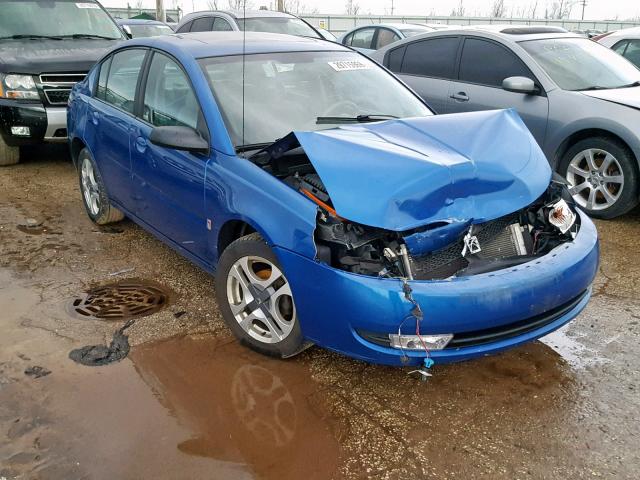 1G8AL52F23Z169506 - 2003 SATURN ION LEVEL BLUE photo 1