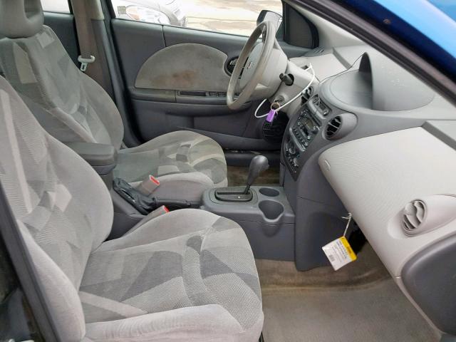 1G8AL52F23Z169506 - 2003 SATURN ION LEVEL BLUE photo 5