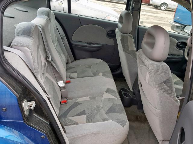 1G8AL52F23Z169506 - 2003 SATURN ION LEVEL BLUE photo 6