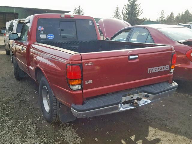 4F4YR12C0WTM33158 - 1998 MAZDA B2500 RED photo 3