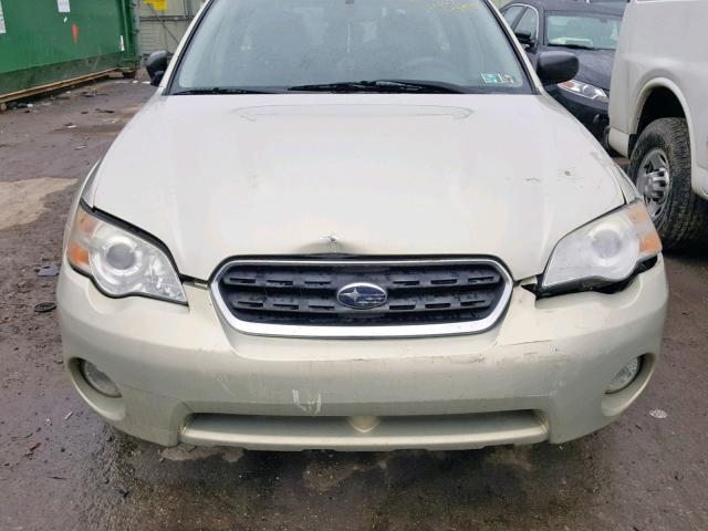 4S4BP61CX77327566 - 2007 SUBARU LEGACY OUT SILVER photo 9