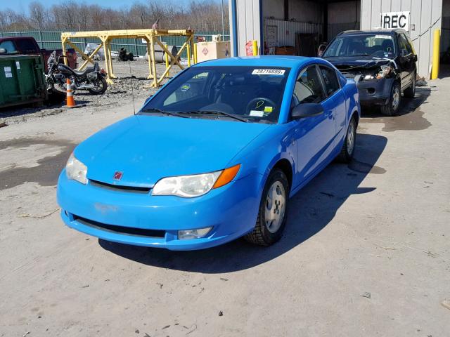 1G8AW12F45Z147994 - 2005 SATURN ION LEVEL BLUE photo 2