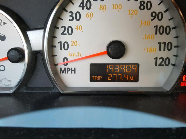 1G8AW12F45Z147994 - 2005 SATURN ION LEVEL BLUE photo 8