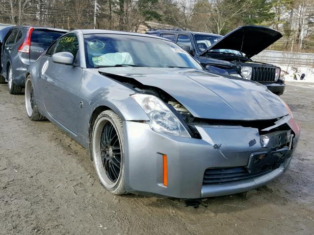 JN1AZ34D04M103316 - 2004 NISSAN 350Z COUPE GRAY photo 1