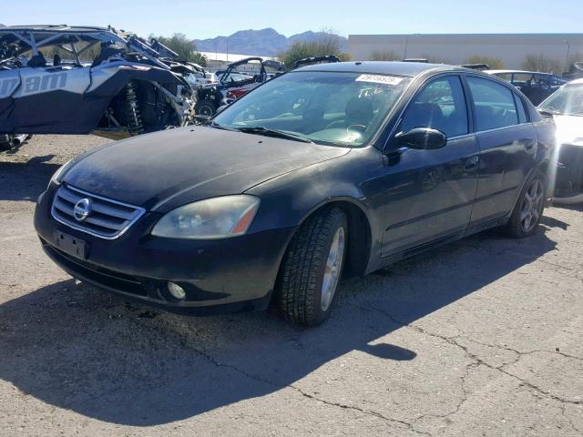 1N4BL11E52C237493 - 2002 NISSAN ALTIMA SE BLACK photo 2